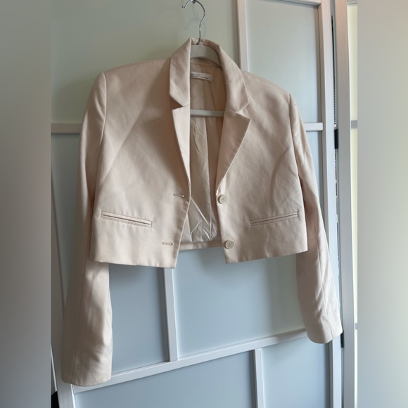 Oak + Fort Cropped Blazer - Picture 1 of 3